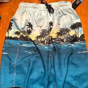 Burnside lined swim trunks. Men’s size small.